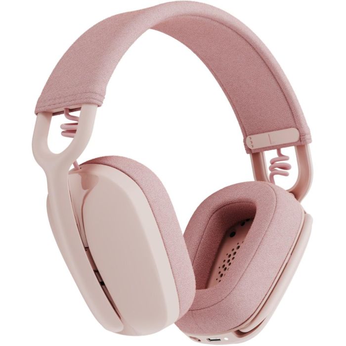 Logitech Zone Vibe 100 Auriculares Bluetooth Inalámbricos Diadema Rosa para Llamadas/Música 6