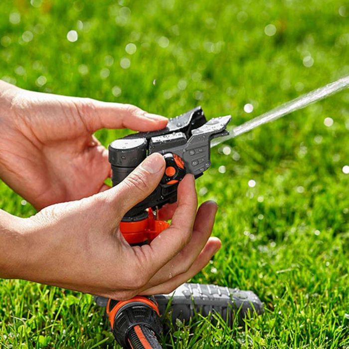 Gardena Aspersor de Impacto Sectorial Comfort, Alcance 5-12.5m, Cobertura 75-490m² 2 Gardena Aspersor de Impacto Sectorial Comfort, Alcance 5-12.5m, Cobertura 75-490m² 2