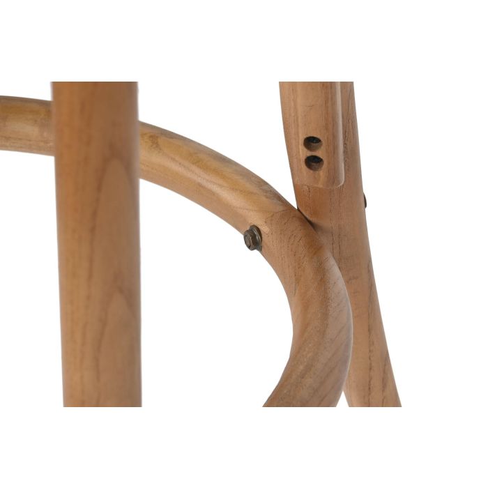 DKD Home Decor Taburete Horeca Vintage Fuyang 2 Cottage Olmo Ratan Marron 41 x 95 x 41 cm 4