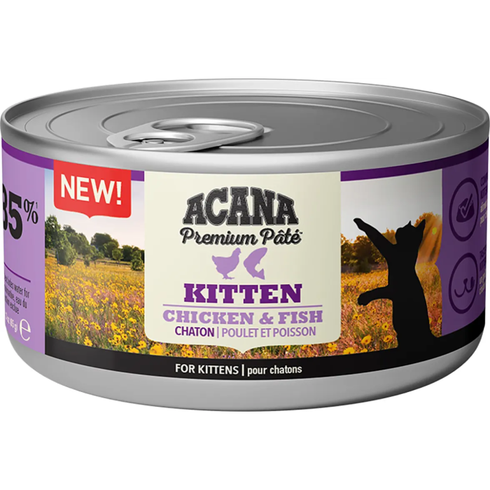 Acana Feline Premium Pate Kitten 24x85 grs