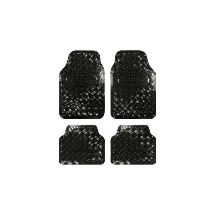 Set de Alfombrillas para Coche BC Corona ALF10131 Universal Negro (4 pcs) 4