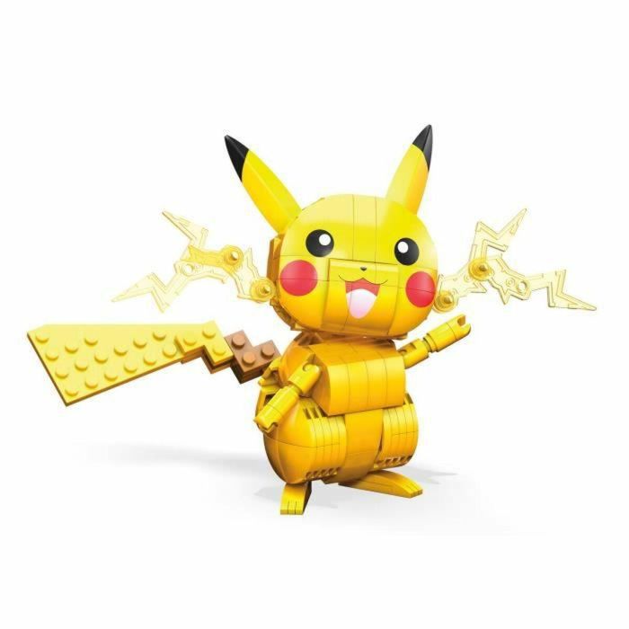 Mega Bloks Juego de Construcción Pokémon Figura Pikachu 10 cm - 211 Piezas 3