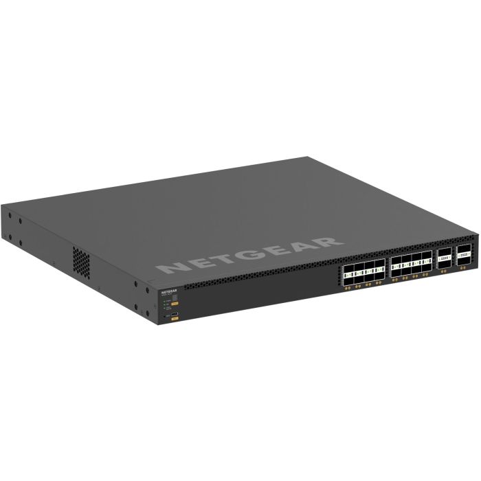 NETGEAR M4350-16V4C Switch Gestionado 24 Puertos 25G, 16 SFP28, 4 QSFP28, L3, Montaje en Rack, Apilable 6
