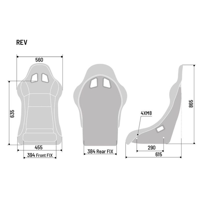 Asiento Rev Qrt S008014RNR 4 Asiento Rev Qrt S008014RNR 4
