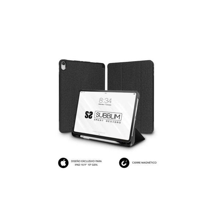 Funda para Tablet Subblim SUBCST-5SC315 Negro 0 Funda para Tablet Subblim SUBCST-5SC315 Negro 0