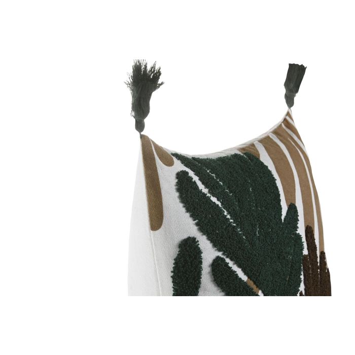 Cojin Boho DKD Home Decor Marron Verde 45 x 45 cm (2 Unidades) 0 Cojin Boho DKD Home Decor Marron Verde 45 x 45 cm (2 Unidades) 0