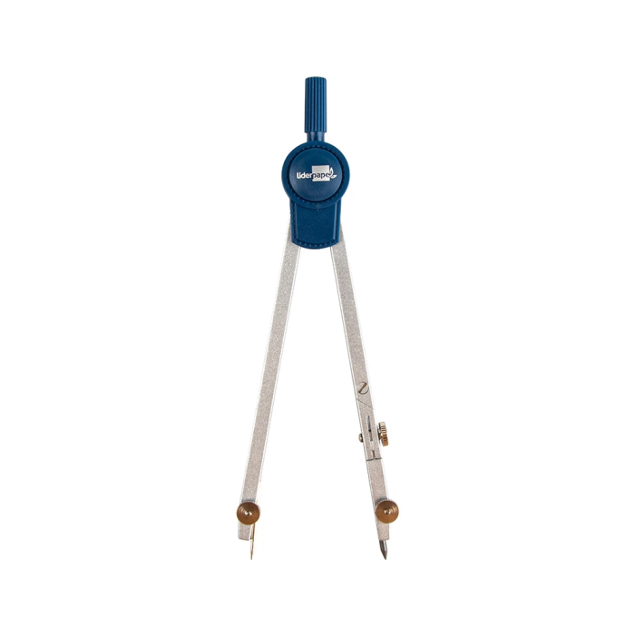 Liderpapel Compás Articulado con Adaptador Universal y Estuche de Minas 3