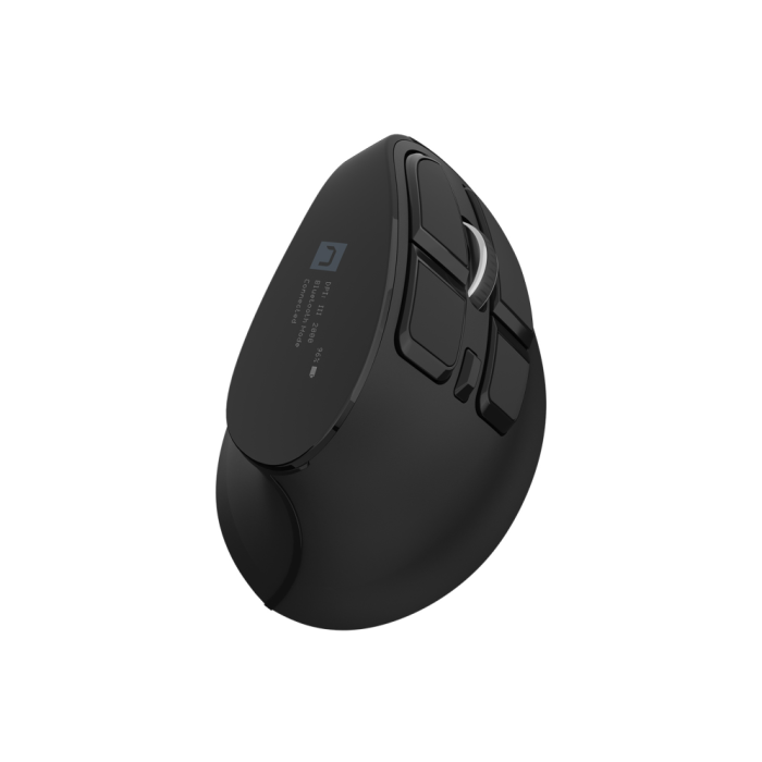 NATEC Euphonie Pro Ratón Óptico Bluetooth 4000 DPI para Mano Derecha, con 9 Botones y Rueda, Color Negro NATEC Euphonie Pro Ratón Óptico Bluetooth 4000 DPI para Mano Derecha, con 9 Botones y Rueda, Color Negro