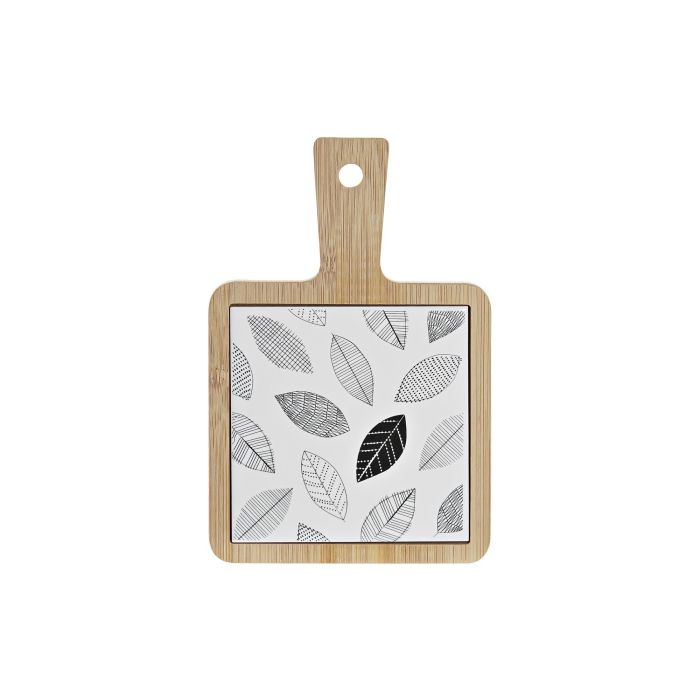 Tabla Aperitivo Cottage DKD Home Decor Negro Blanco 12 x 1 x 18 cm 2 Tabla Aperitivo Cottage DKD Home Decor Negro Blanco 12 x 1 x 18 cm 2