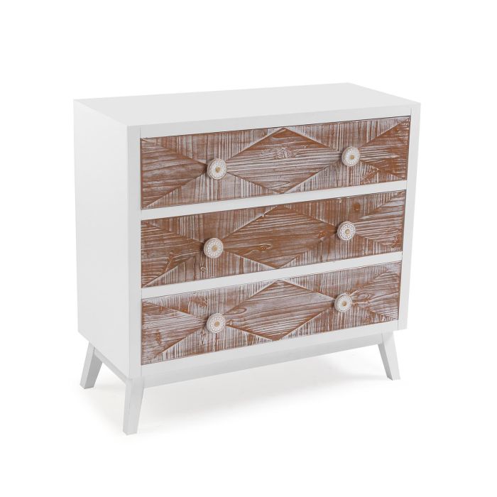 Comoda 3 Cajones Sira Versa 34X76CM Comoda 3 Cajones Sira Versa 34X76CM