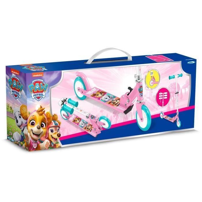 PAW PATROL PAT3496273400420 Patinete Plegable Scooter Infantil Color Rosa | Patín para Niños y Niñas de Stamp 2 PAW PATROL PAT3496273400420 Patinete Plegable Scooter Infantil Color Rosa | Patín para Niños y Niñas de Stamp 2