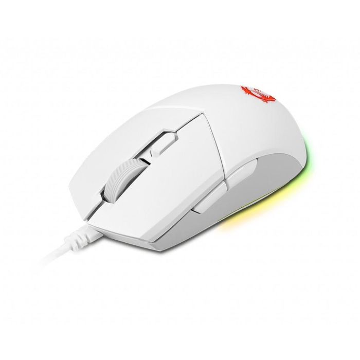 MSI CLUTCH GM11 WHITE Ratón Ambidextro Óptico 5000 DPI USB Tipo A, Ref. S12-0401950-CLA 2