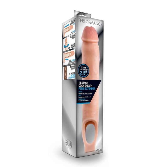 Funda para pene Blush Performance Carne Ø 4,9 cm 21,6 cm 2 Funda para pene Blush Performance Carne Ø 4,9 cm 21,6 cm 2