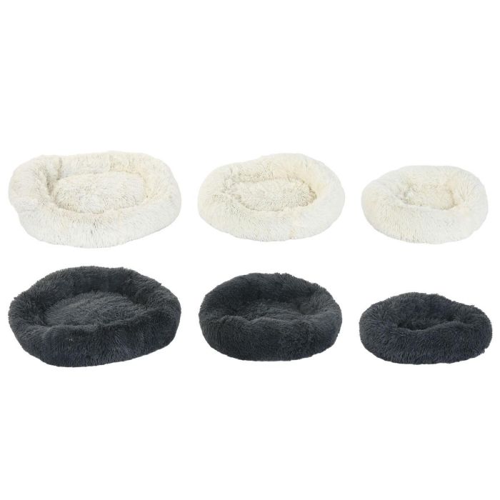 Cama para mascota Home ESPRIT Blanco Gris oscuro 73 X 64 X 16 CM 2 Unidades Cama para mascota Home ESPRIT Blanco Gris oscuro 73 X 64 X 16 CM 2 Unidades