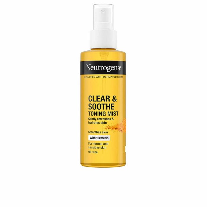 Neutrogena CLEAR & SOOTHE Bruma Facial Tonificante con Cúrcuma 125 ml