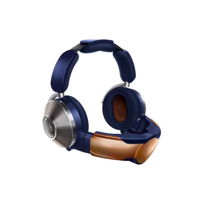 Dyson Auriculares Zone Absolute+ OE Bluetooth con Cancelación de Ruido (Azul Noche/Cobre)