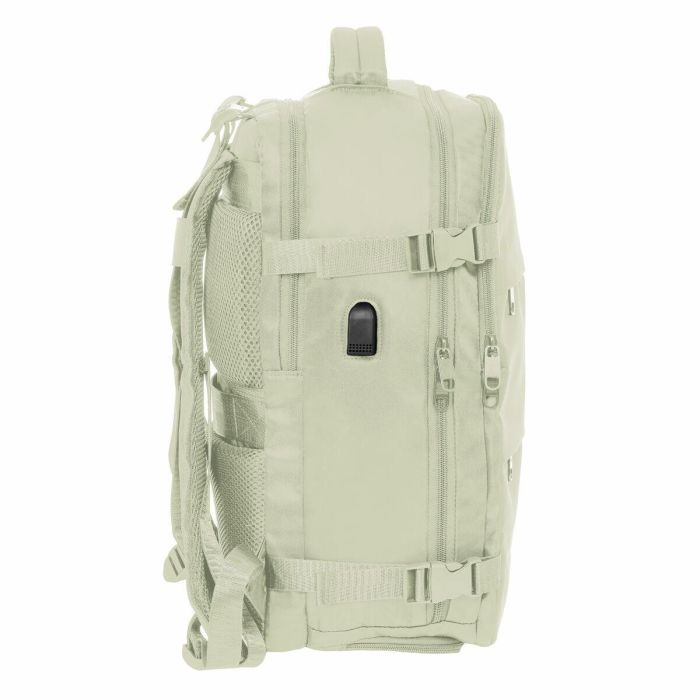 Safta Mochila Viaje Cabina Portatil 15,6'' Beige 29x44x19 cm 18