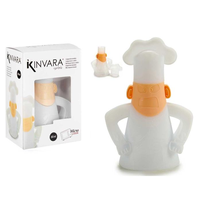 Limpia Microondas Kinvara 11.5x16x7.5 cm, plástico, blanco (24 Unidades) Limpia Microondas Kinvara 11.5x16x7.5 cm, plástico, blanco (24 Unidades)