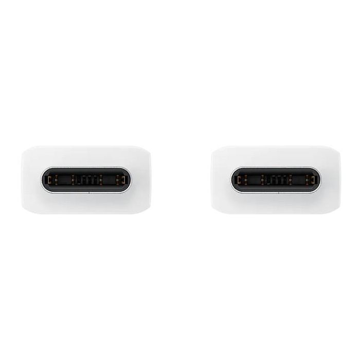 SAMSUNG Cable USB-C a USB-C EP-DX510 5A 1.8m Blanco 1 SAMSUNG Cable USB-C a USB-C EP-DX510 5A 1.8m Blanco 1