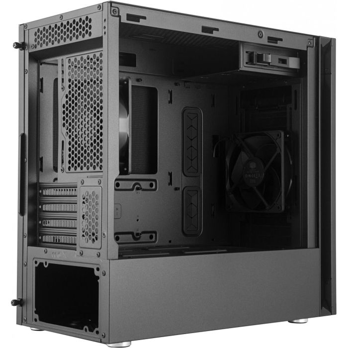 Cooler Master Silencio S400 Mini Tower PC Negro Micro ATX Mini-ITX Filtro Antipolvo Gestión Cables 16.7cm CPU 31.9cm GPU 5