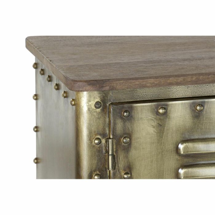 DKD Home Decor Buffet Loft Dorado de Metal con 4 Puertas y 4 Estanterías - Mueble Aparador de Almacenamiento 152x35x69 cm 2 DKD Home Decor Buffet Loft Dorado de Metal con 4 Puertas y 4 Estanterías - Mueble Aparador de Almacenamiento 152x35x69 cm 2
