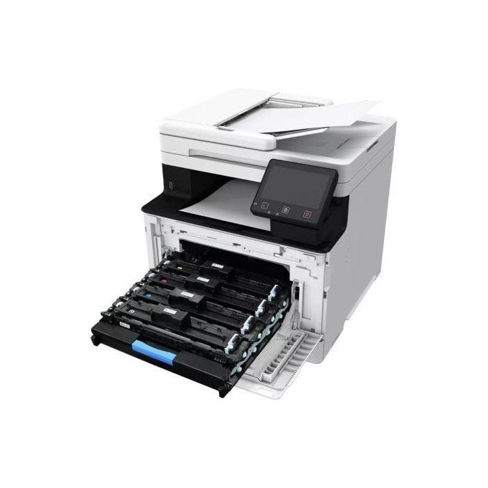 Canon MF752Cdw II - Multifunción Láser Color, 33 ppm, WiFi, Doble Cara Automática, ADF, Pantalla Táctil, Compatible con Cloud & AirPrint, Volumen: 750-4000 págs/mes