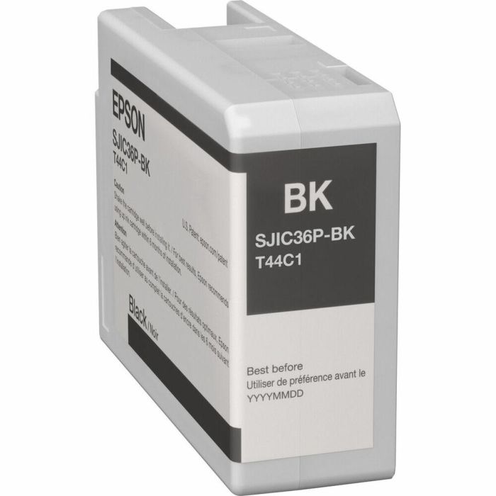 Cartucho de Tinta Original Epson SJIC36P-K Negro Cartucho de Tinta Original Epson SJIC36P-K Negro