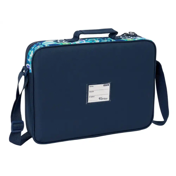 Cartera Escolar El Niño Kook Azul marino 38 x 28 x 6 cm 1