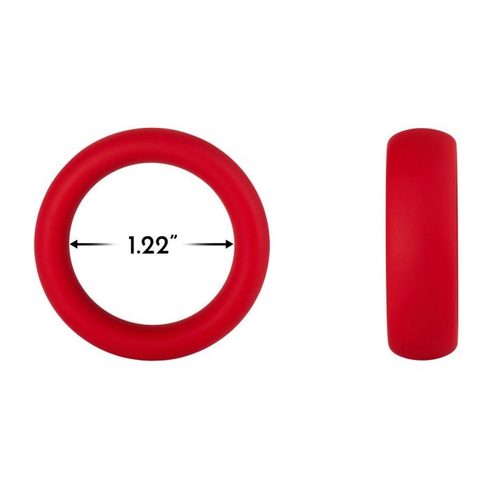 Anillo para el Pene Forto Rojo S Ø 40 mm 3