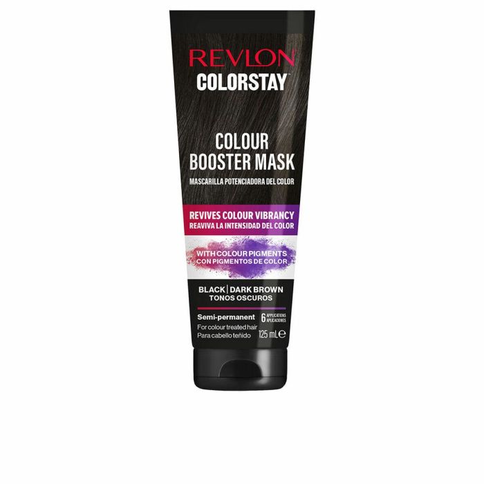 Revlon Colorstay Mascarilla Potenciadora Del Color #Black 125 mL