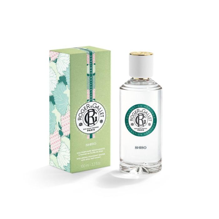 Roger & Gallet 4010B SHISO Agua Perfumada Bienestar Eau de Cologne Unisex Fresca Shiso Mandarina Sándalo 100 ml