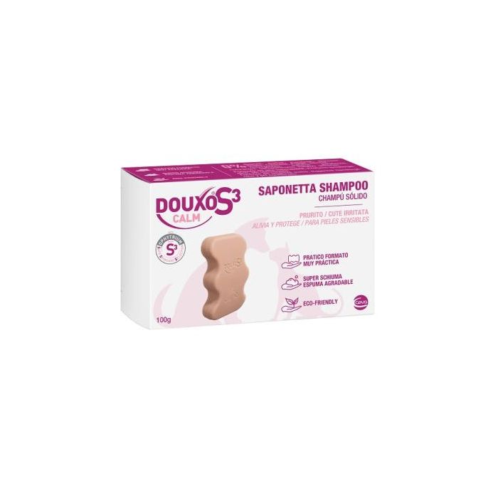 Douxo S3 Calm Champú Sólido para perros y gatos 100 gr