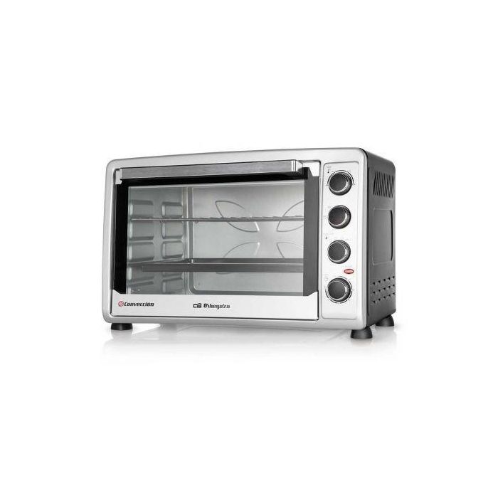 HORNO DE SOBREMESA ORBEGOZO HOT 600 - 2200W - CAPACIDAD 60L - CONVECCION - 4 RESISTENCIAS ACERO INOX - BANDEJA + REJILLA + GANCHO 1 HORNO DE SOBREMESA ORBEGOZO HOT 600 - 2200W - CAPACIDAD 60L - CONVECCION - 4 RESISTENCIAS ACERO INOX - BANDEJA + REJILLA + GANCHO 1