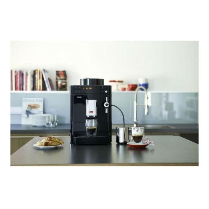 Melitta F530-102 Cafetera Caffeo Passione Negra con 5 Concentraciones de Café y Molinillo Cónico de Acero, Depósito Agua 1.2L 3 Melitta F530-102 Cafetera Caffeo Passione Negra con 5 Concentraciones de Café y Molinillo Cónico de Acero, Depósito Agua 1.2L 3