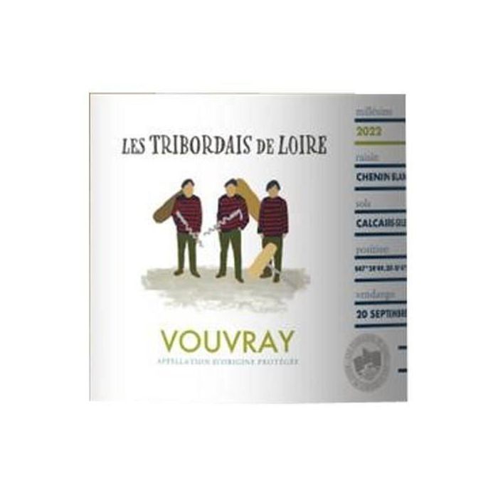 Les Tribordais de Loire Vouvray - Vino blanco del Loira 1