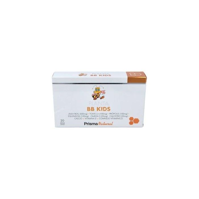 PRISMA NATURAL Planta Bb Kids 20Amp. Complemento Crecimiento y Defensas Niños con Jalea Real y Vitaminas Sabor Fresa