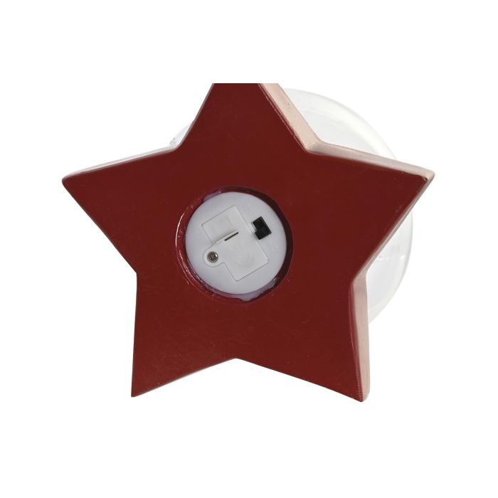 DKD Home Decor Figura Navidad Moderna de Resina con Luz LED, Forma de Bola, 11x18x15 cm (2 Unidades) 2 DKD Home Decor Figura Navidad Moderna de Resina con Luz LED, Forma de Bola, 11x18x15 cm (2 Unidades) 2