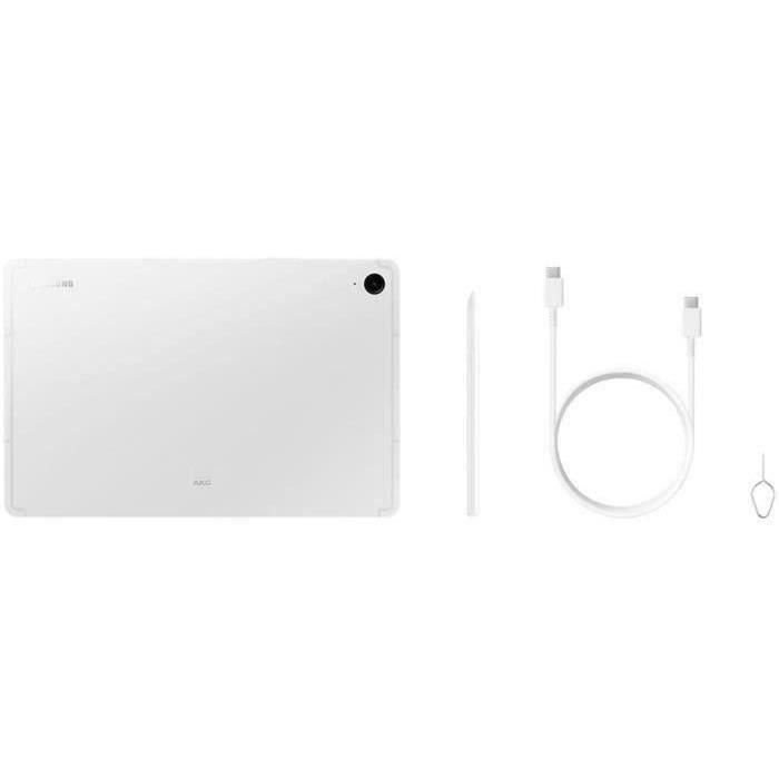 Tableta Táctil - Samsung - Galaxy Tab S9 FE - 10.9 - RAM 6GB - 128 GB - Plata - S Pen incluido 5 Tableta Táctil - Samsung - Galaxy Tab S9 FE - 10.9 - RAM 6GB - 128 GB - Plata - S Pen incluido 5
