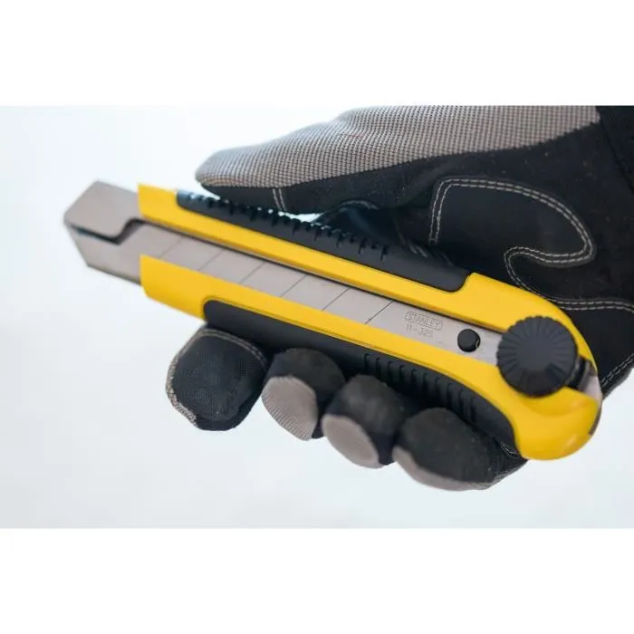 Stanley Cortadora de dos materiales de 25 mm con cuerpo bimaterial Dynagrip 2