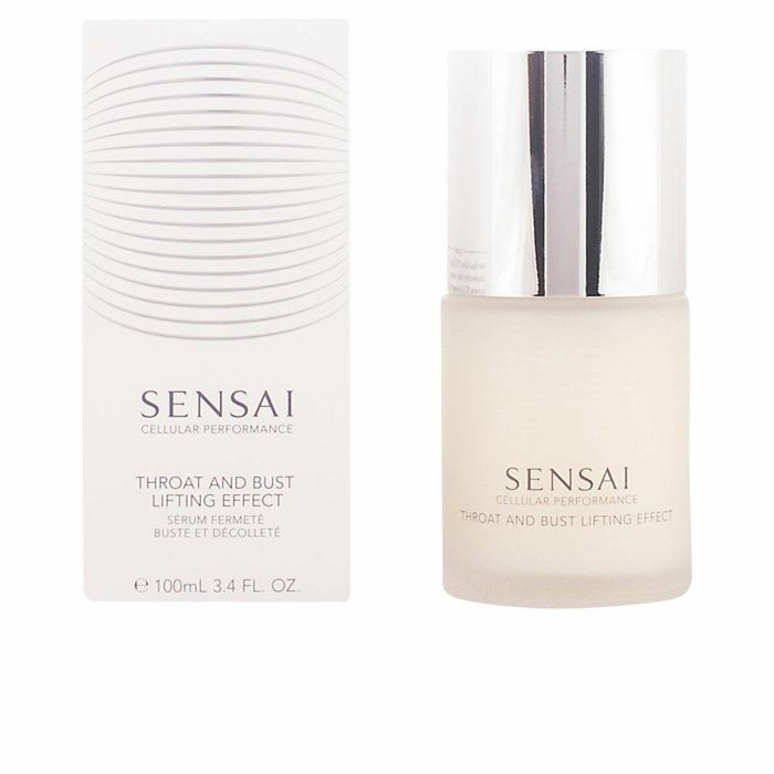 Sensai CELLULAR PERFORMANCE Throat & Bust Lifting Effect | Tratamiento Lifting Cuello, Busto y Escote | Reafirmante Fluido 100 ml