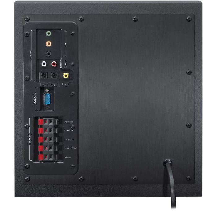 Logitech Z906 Altavoces 5.1 Surround Sound 500W RMS con Certificación THX, Dolby Digital y DTS para PC, MAC, Consolas y TV 18 Logitech Z906 Altavoces 5.1 Surround Sound 500W RMS con Certificación THX, Dolby Digital y DTS para PC, MAC, Consolas y TV 18