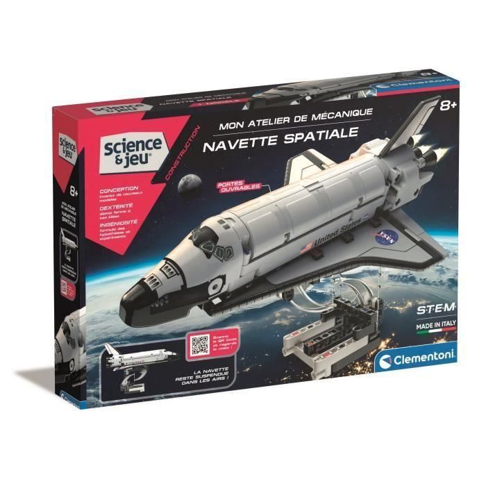 Clementoni CLEM52650 - Mi taller mecánico - Transporte espacial de la NASA