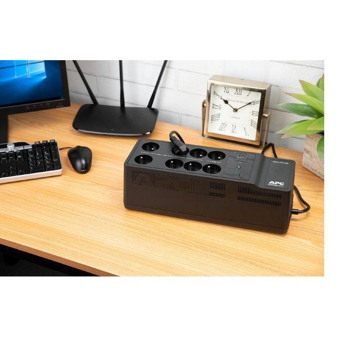 APC Back-UPS 650VA 230V 1 USB charging port - (Offline-) USV sistema de alimentación ininterrumpida (UPS) En espera (Fuera de línea) o Standby (Offline) 0,65 kVA 400 W 8 salidas AC 4 APC Back-UPS 650VA 230V 1 USB charging port - (Offline-) USV sistema de alimentación ininterrumpida (UPS) En espera (Fuera de línea) o Standby (Offline) 0,65 kVA 400 W 8 salidas AC 4