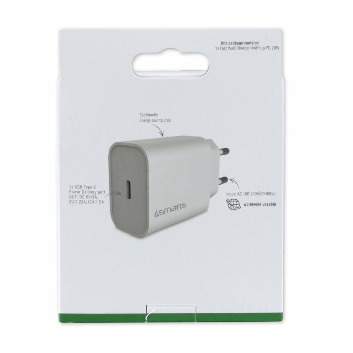 4smarts Netzladegert VoltPlug single PD 20W 8 4smarts Netzladegert VoltPlug single PD 20W 8
