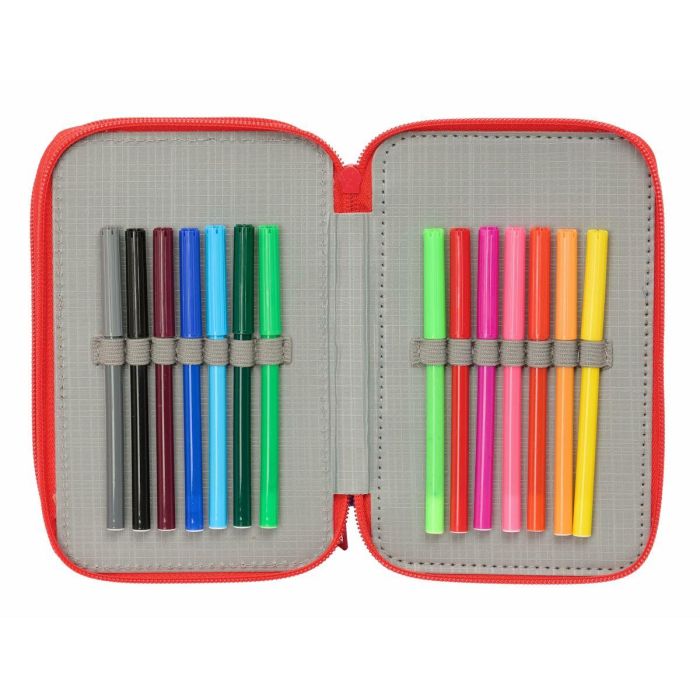 Safta Plumier triple Spidey 37 piezas 12,5x19,5x5,5cm 6 Safta Plumier triple Spidey 37 piezas 12,5x19,5x5,5cm 6