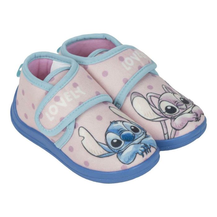 Zapatillas de Estar por Casa Stitch Rosa 0 Zapatillas de Estar por Casa Stitch Rosa 0