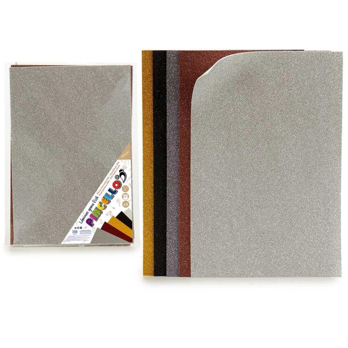 Juego 5 láminas goma eva púrpura oscuro 45x65 cm - Pincello (12 Unidades) Juego 5 láminas goma eva púrpura oscuro 45x65 cm - Pincello (12 Unidades)