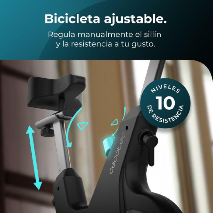 Bicicleta Estática Cecotec Drumfit Indoor 10000 Magnetic Connected Bluetooth App 9
