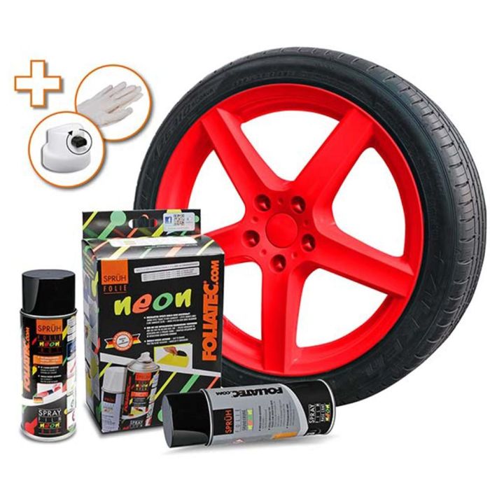 Goma Líquida para Coches Foliatec Rojo 400 ml (2 pcs) Goma Líquida para Coches Foliatec Rojo 400 ml (2 pcs)