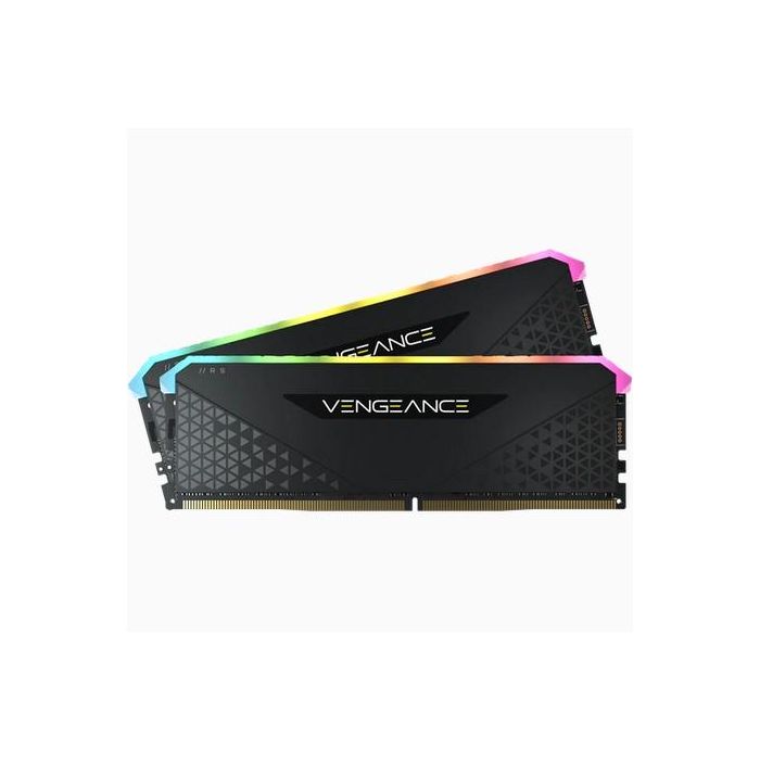 Corsair CMG32GX4M2E3200C16 Vengeance RGB RS Memoria DDM DDR4 32GB (2x16GB) 3200MHz para AMD Ryzen e Intel XMP 2 Corsair CMG32GX4M2E3200C16 Vengeance RGB RS Memoria DDM DDR4 32GB (2x16GB) 3200MHz para AMD Ryzen e Intel XMP 2